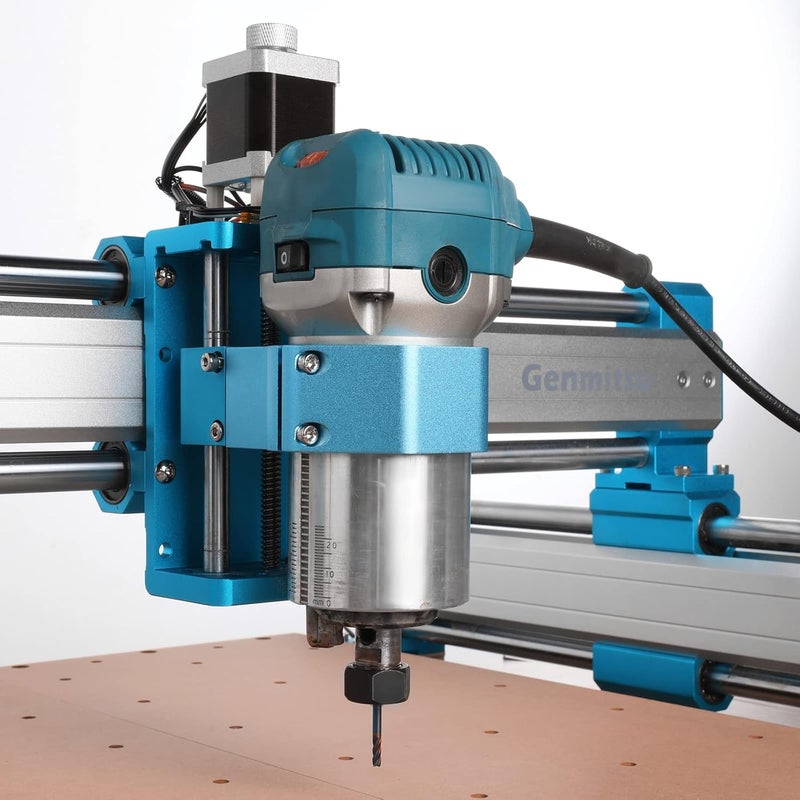 Genmitsu 65mm Diameter Aluminum CNC Spindle Holder Spindle Mount for 3018-PRO, 4040 series, 3020-PRO MAX V2, 3018-PROVer V2 CNC Machine - Image 5